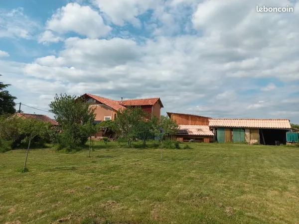 Maison semi-autonome à 15 minutes de Cahors sur 4000 m2 - DPE B