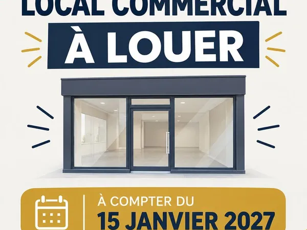 Local commercial à louer