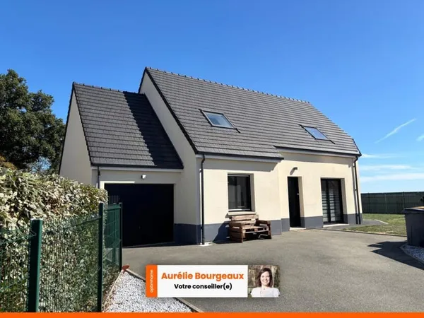 SACQUENVILLE - Maison récente 115 m² - 3 chambres + bureau - DPE A