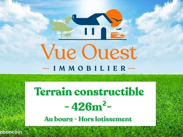 Terrain 426 m² Sainte-Hélène