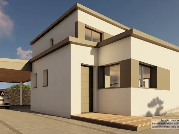 Maison neuve 5 pièces 107 m²