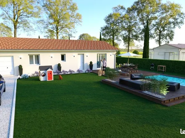 Projet de construction d'une maison 100 m² avec terrain à ANJOU (38)