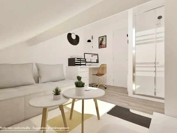 Appartement 1 pièce 11 m²