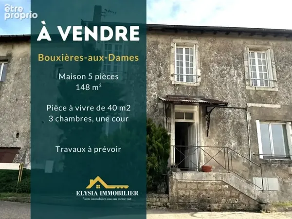 Bouxières-aux-Dames Maison de caractère avec vue à conforter