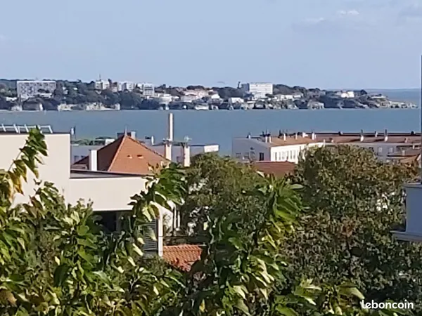 Appartement 3 pièces Vue mer avec Garage Centre ville