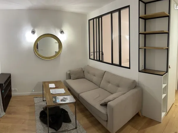 Appartement meublé vieux Saint-Ouen 30m² avec parking proche marché du Landy