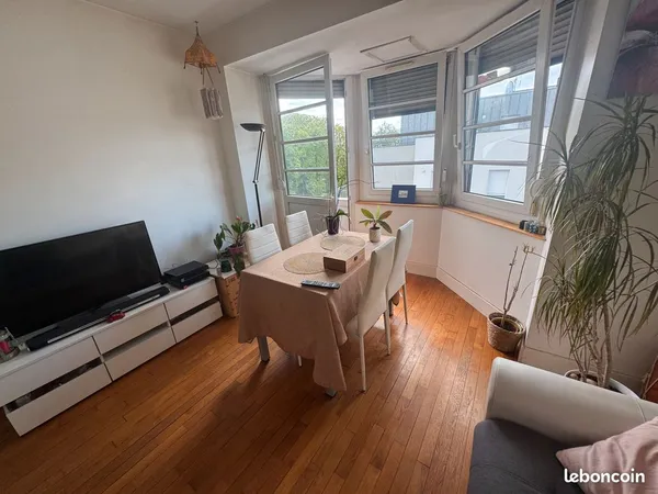 Montchapet - T3 53m² traversant, balcon Sud, sans agence