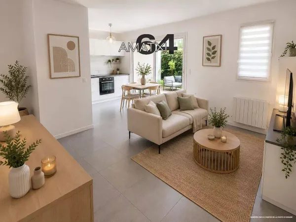 Appartement 2 pièces 36 m²