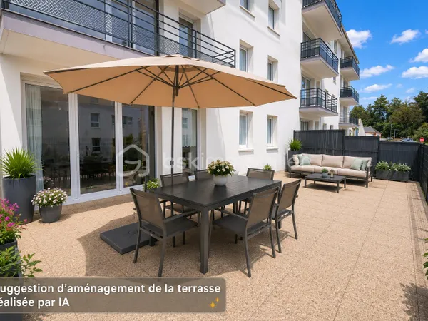 Appartement 3 pièces 64 m²