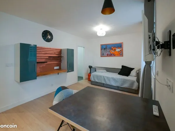 Location joli T1 meublé Toulouse