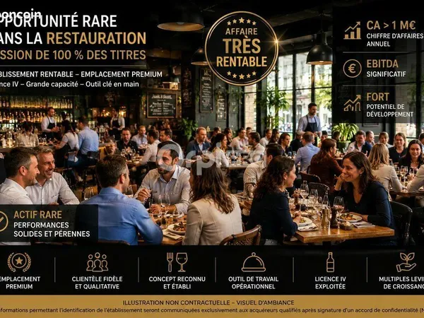 Restaurant 350 m²
