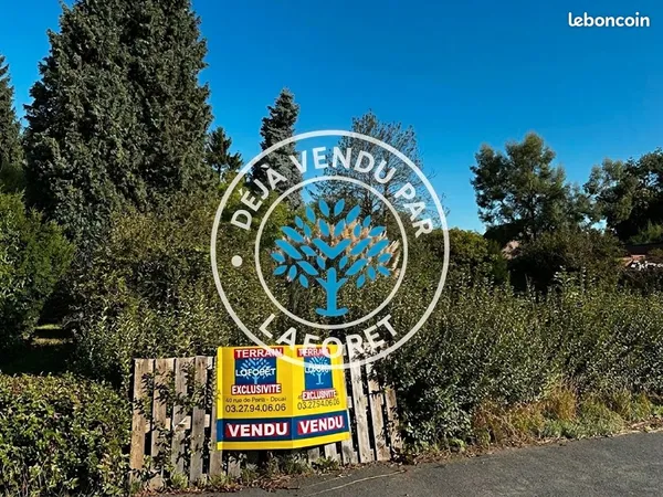 Terrain 837 m² ROOST WARENDIN