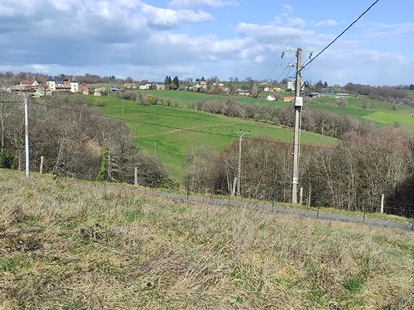 Terrain 4300 m² dont 1500 constructible - PC validé, dalle p