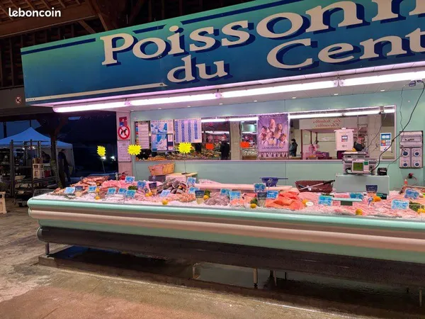 Emplacement poissonnerie Marché Couvert Cormeilles en Parisis, Auvers sur Oise 95