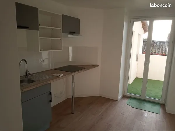 Maison de ville T2 32m2 clim,