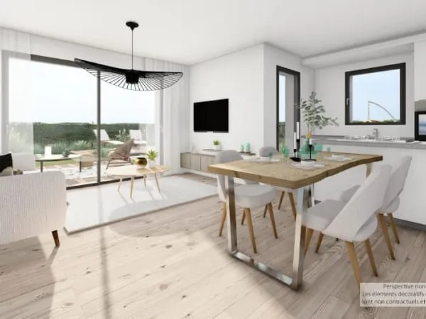 Maison neuve 2 pièces 51 m²