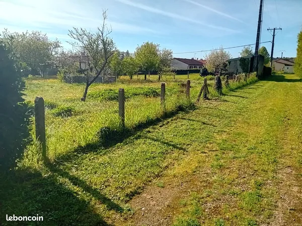 Terrain à bâtir