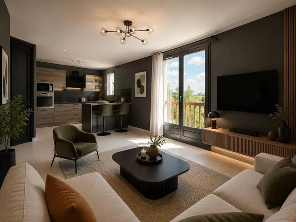Appartement 3 pièces 57 m²