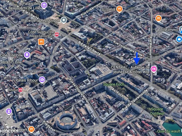 Local commercial 160 m² LILLE