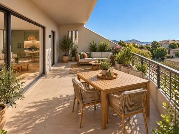 La Ciotat - T2 de 35 m² et terrasse de 10m²