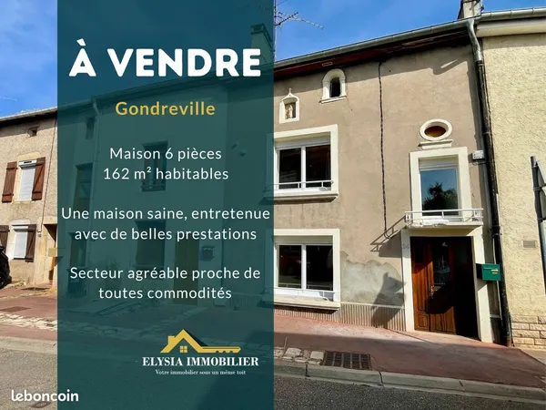 Maison de village 6 pièces 162 m²