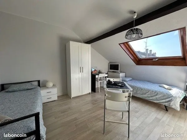Studio 1 pièce 12 m² meublé secteur Febvotte