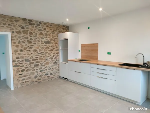 Location maison rénovée 2 chambres