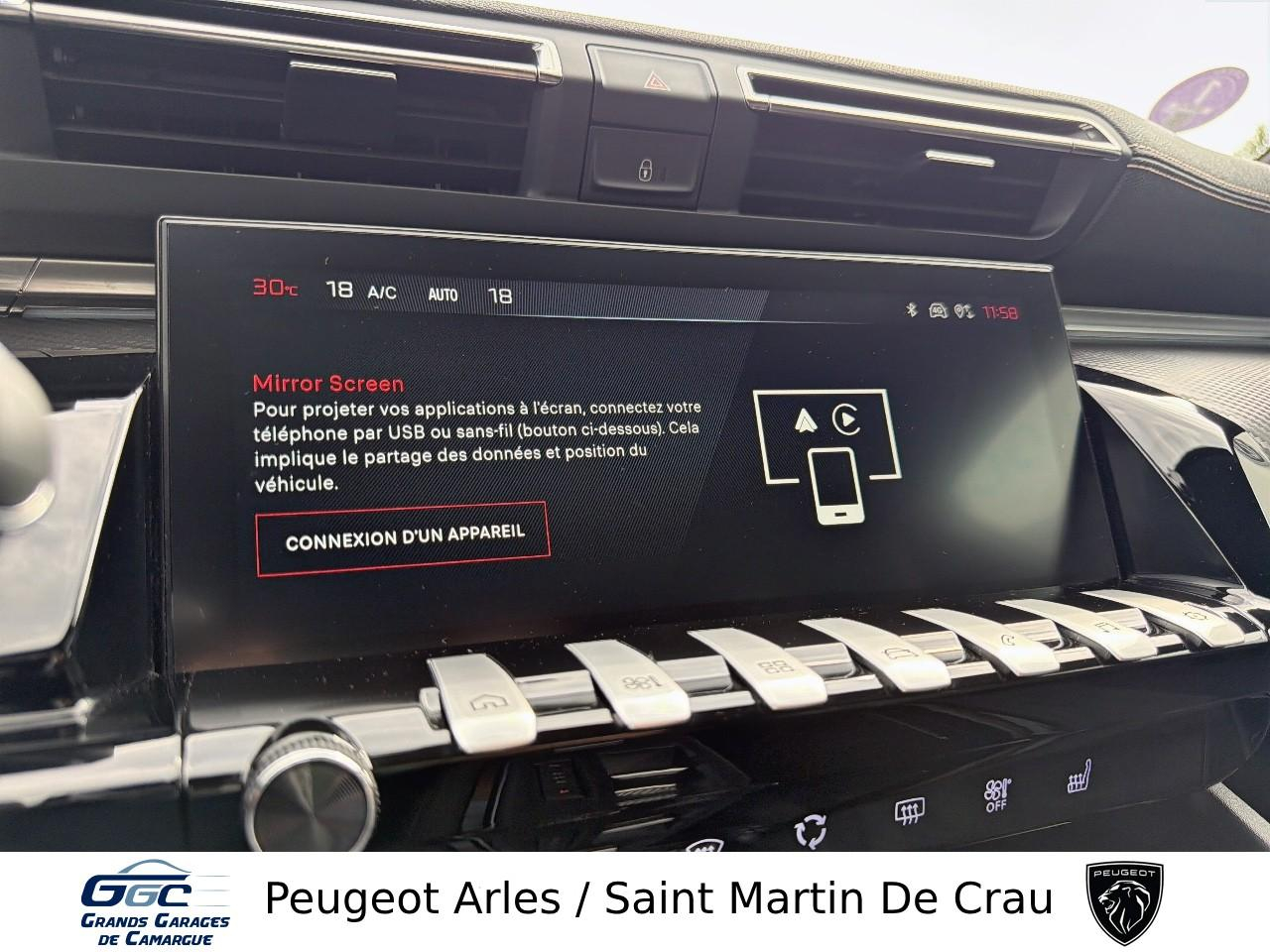 Peugeot 508 sw puretech 130 ch s&s eat8 gt pack — photo 27