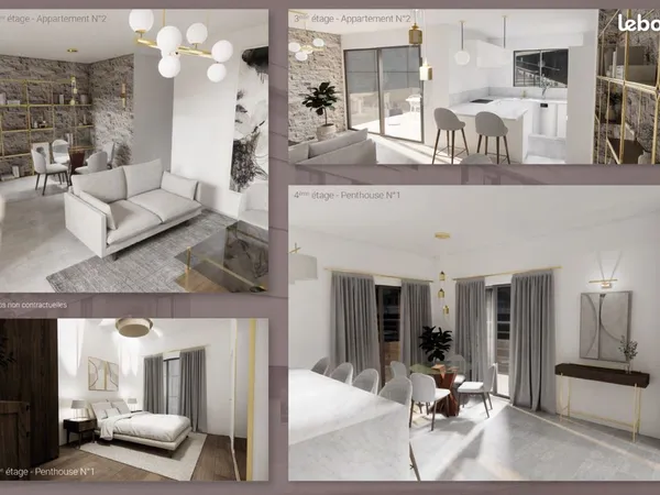 Appartement 2 pièces 41 m²