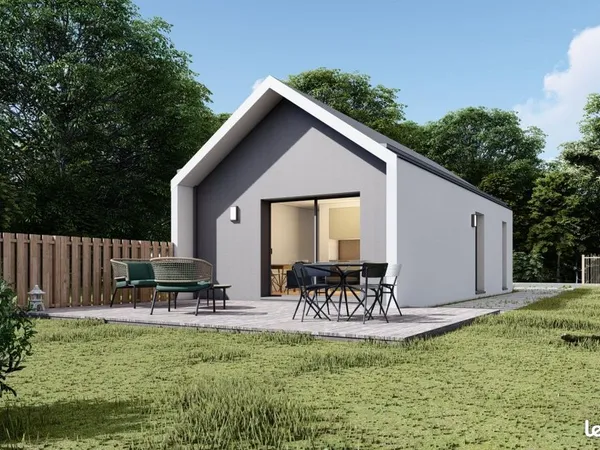 Maison 2 pièces 44 m²