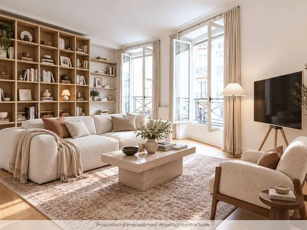 Appartement 2 pièces 46 m²