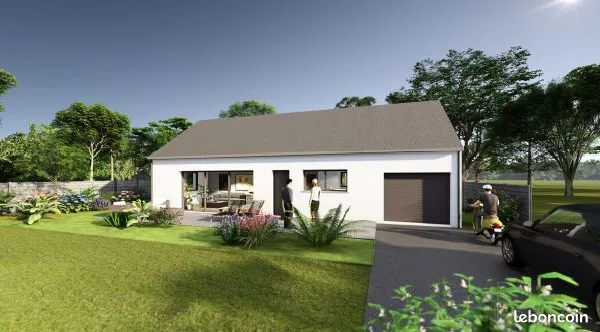 Maison 77 m² avec terrain à SAINT-DOLAY (56)