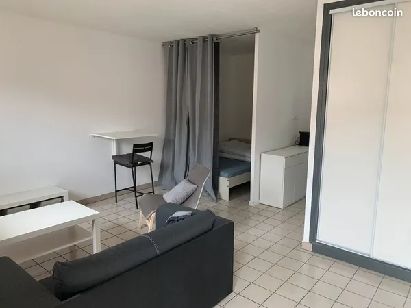 Appartement T1 bis meublé Muret 580 CC 30m2