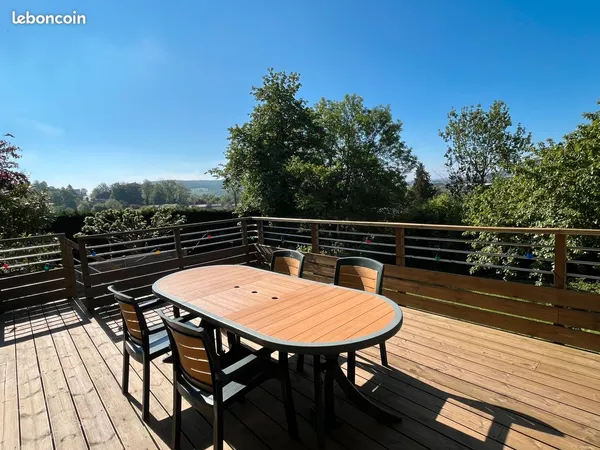 Maison avec vue dégagée