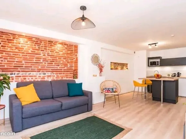 T2 de 40m2-Calme dans petite cour-Proche gare et centre ville