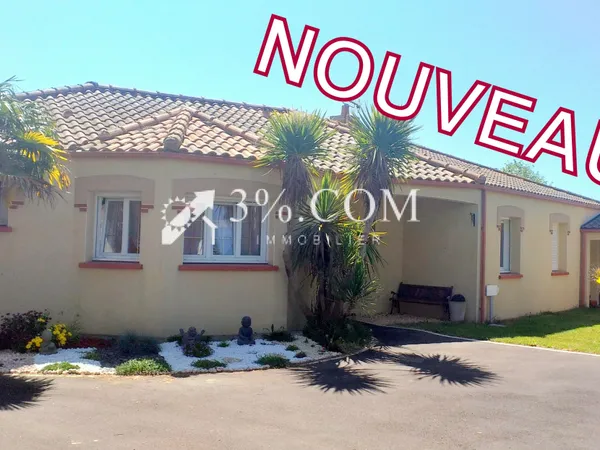 MAISON T7 Plain-pied 171,44 m2 + Garage 18 m2 / Terrain 1 00