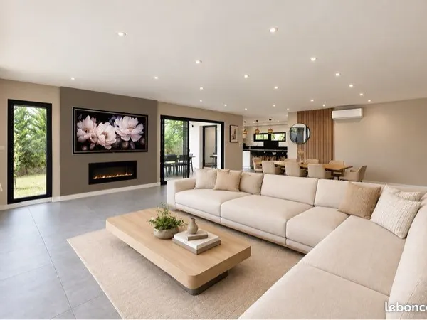 Maison contemporaine de prestige entre biarritz, bidart et l'espagne