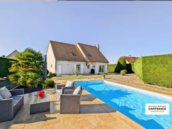 SAINT MARCEL (71) Belle Villa de caractère de 149 m² 4 chambres garage piscine terrain de 1601 m² !