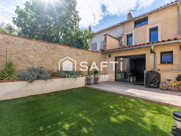 Charmante maison de village avec terrasse au coeur de Villefranche-de-Lauragais