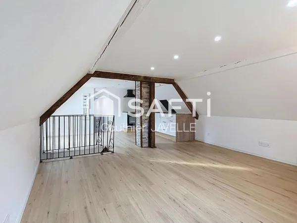 Appartement 3 pièces entièrement rénové