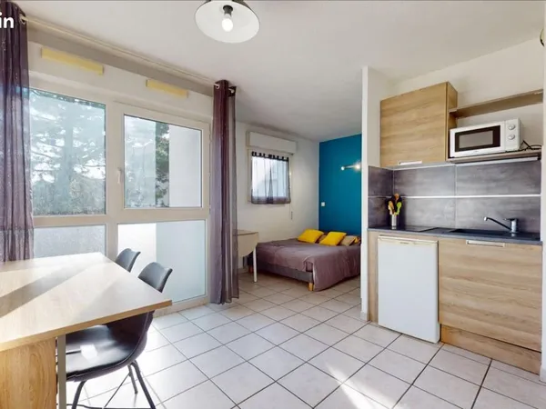 Studio 1 pièce 20 m²