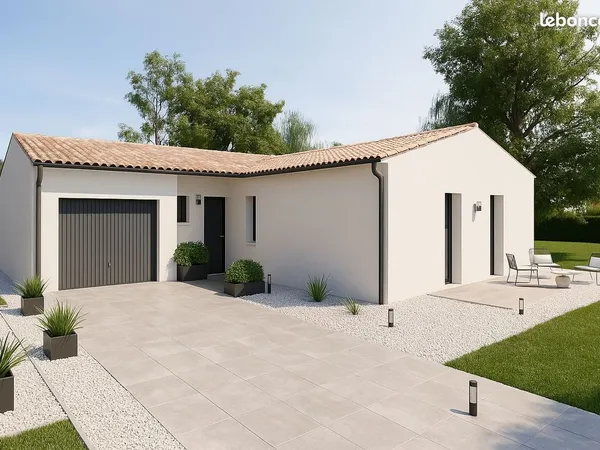 Maison de 72 m² sur un terrain de 266 m² à SAINT-ANDRE-DE-LA-MARCHE en MAINE-ET-LOIRE (49)