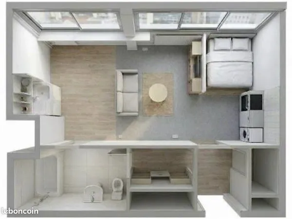 Studio Amiens centre-ville