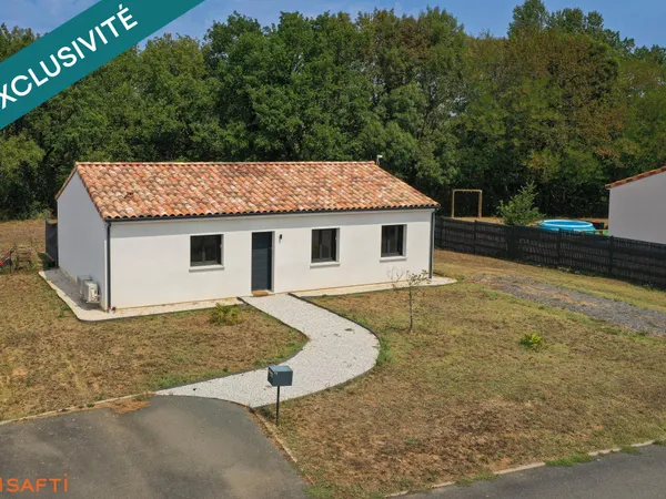 Maison plain-pied 91m2 - 3 chambres - Environnement rare