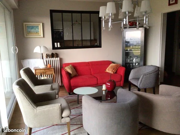 Appartement 4 pièces, TBE, lumineux, vue dégagée