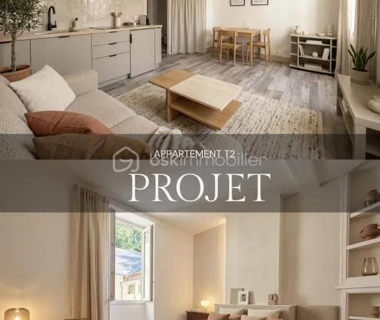 Appartement 2 pièces 36 m²