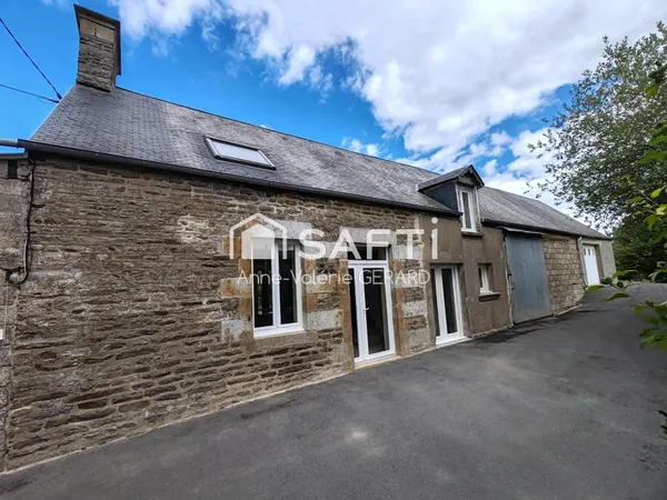 Maison en pierre - 3 chbs - 5 096 m² de terrain