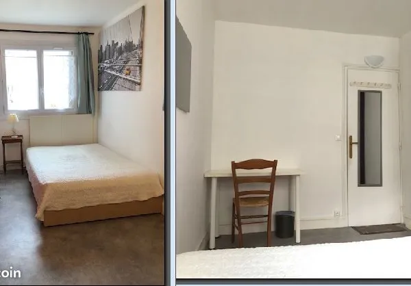 Chambre meublée en colocation - antony