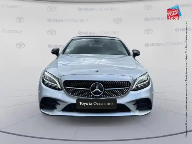 Mercedes Classe C cabriolet 180 156ch amg line euro6d-t — photo 2
