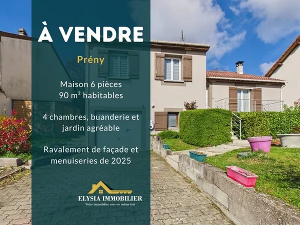 Maison Prény 54530 90 m2